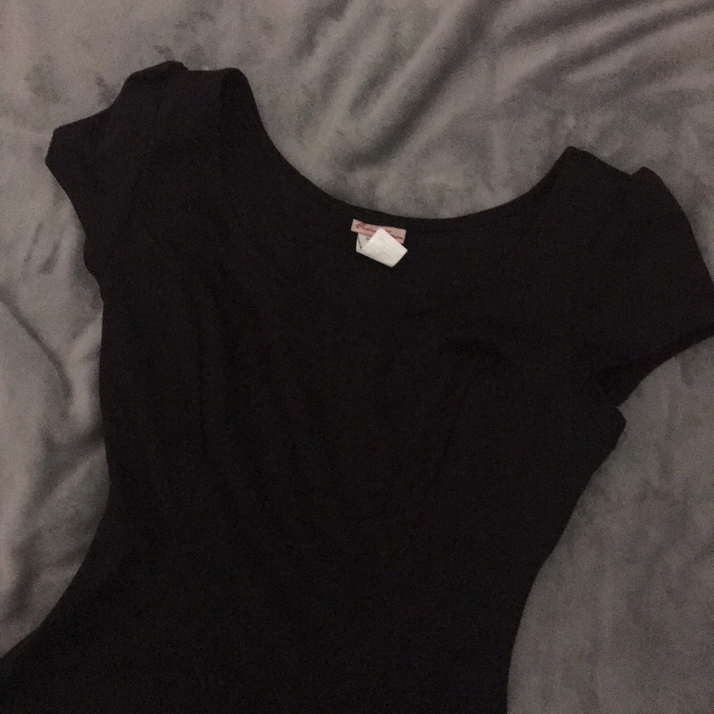 A-Line Black Dress